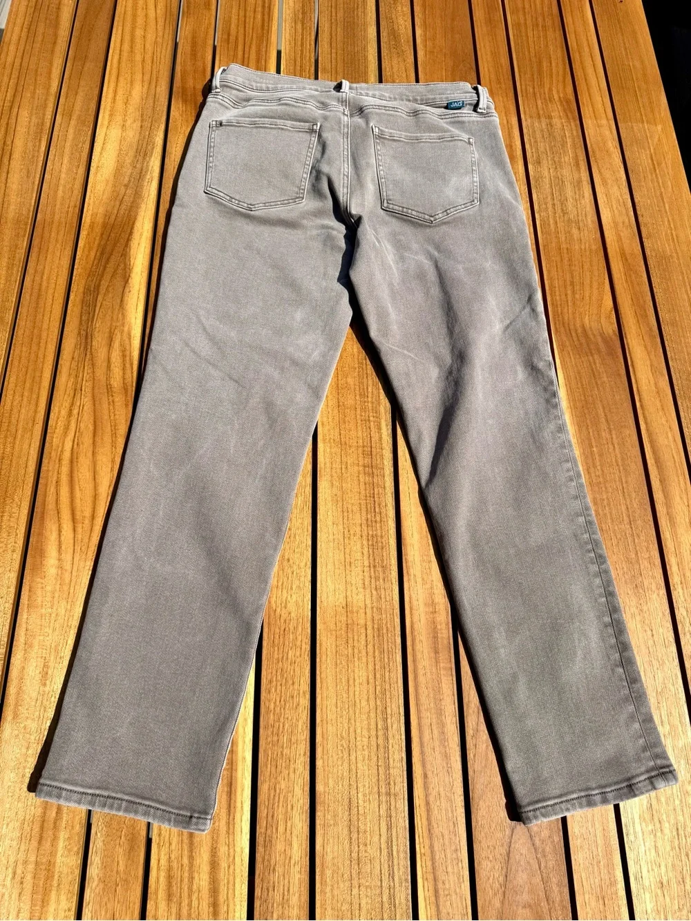 Jag Jeans Women’s Skinny Jeans — Light Taupe Stretch
